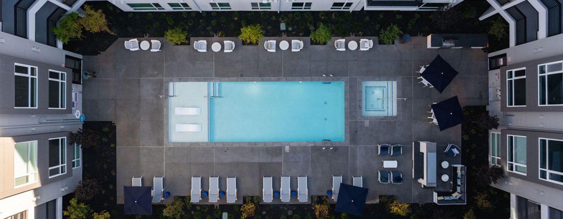 pool with chairs 